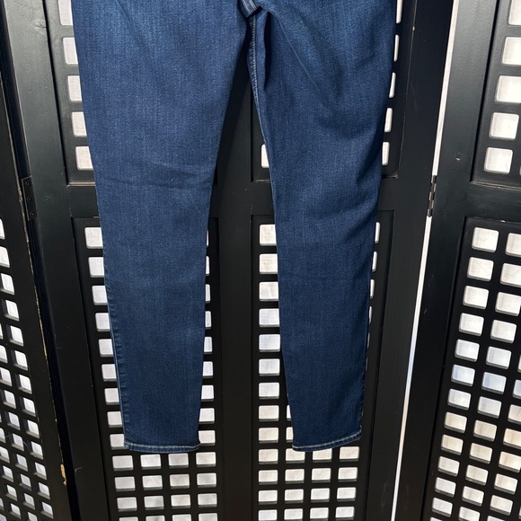 💙7 For All Mankind Blair The Ankle Jeans Women's 28 NWT Dark Wash Distressed💙 - Picture 10 of 16